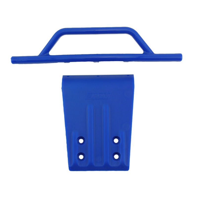 RPM 80955 Front Bumper & Skid Plate, Blue: SLH