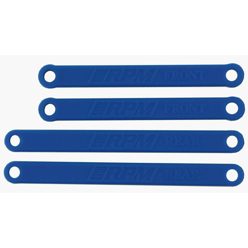 RPM 81265 Camber Links, Blue : Electric Stampede, Ruster