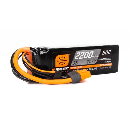 SPMX 22003S30 2200mah 3S 11.1V Smart LiPo 30C IC3