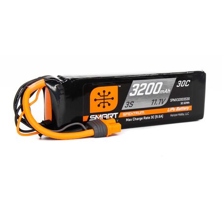 SPMX 32003S30 3200mAh 3S 11.1V Smart LiPo 30C IC3