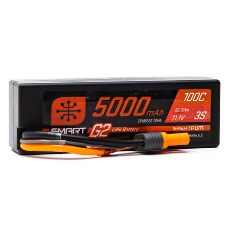 5000mAh 3S 11.1V Smart G2 Hard Spektrum SPMX53S100H5