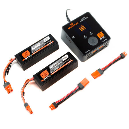 Smart Powerstage Bundle 6S (2) 3S Batteries & Charger Spektrum XPS6