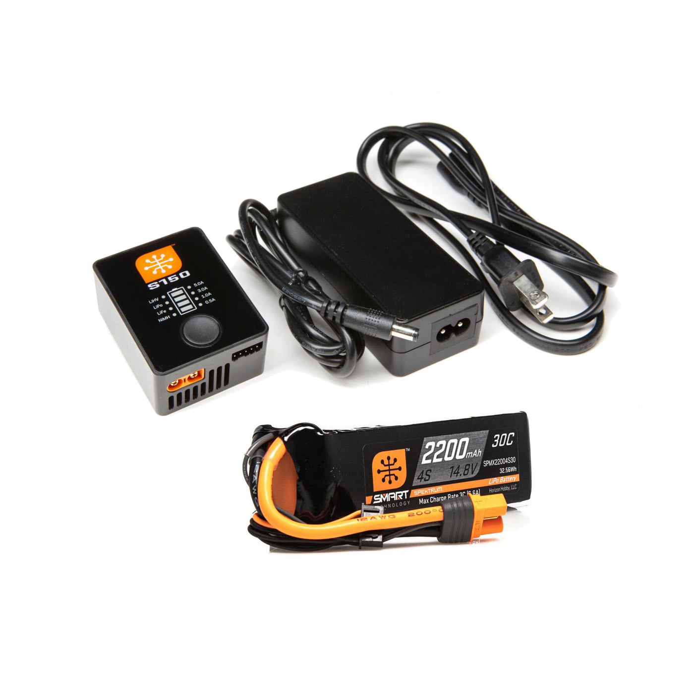 Smart PowerStage Air Bundle 4S Battery & Charger Spektrum XPSA4