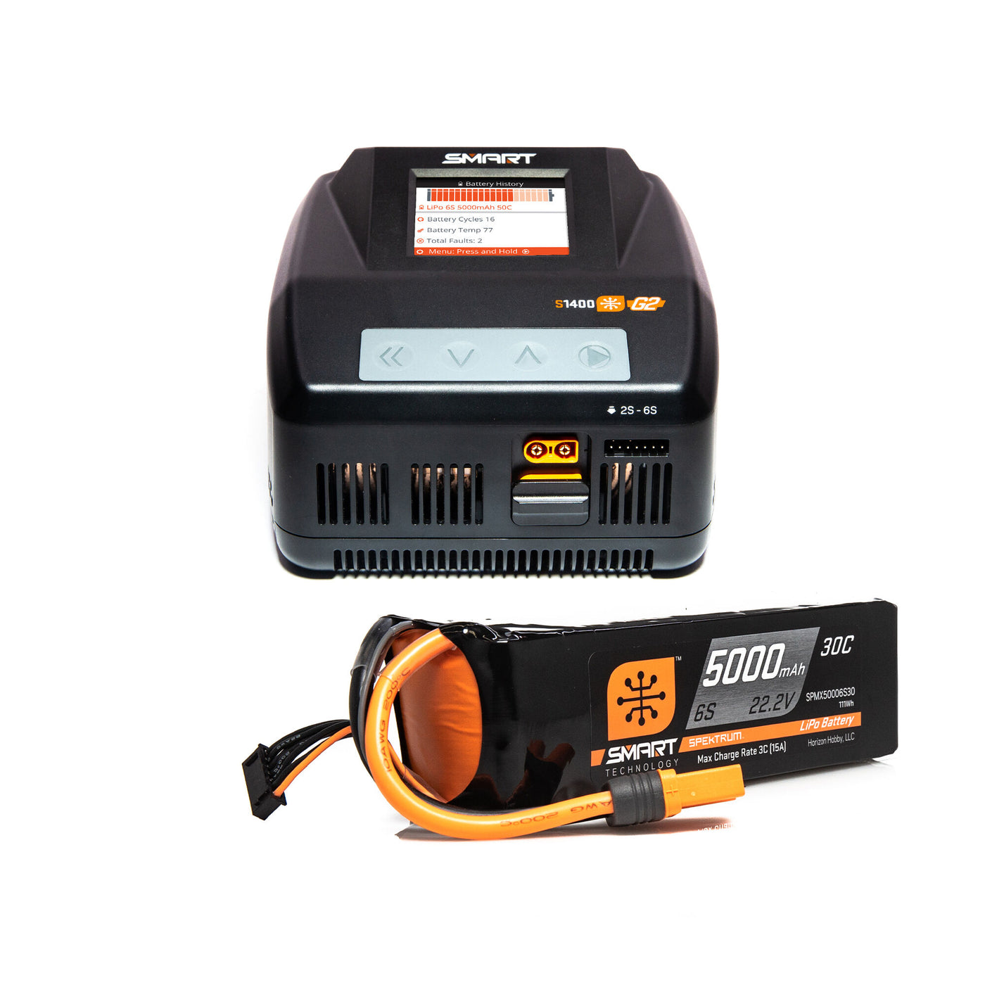 Smart Powerstage Air Bundle 6S Battery & Charger Spektrum XPSA6