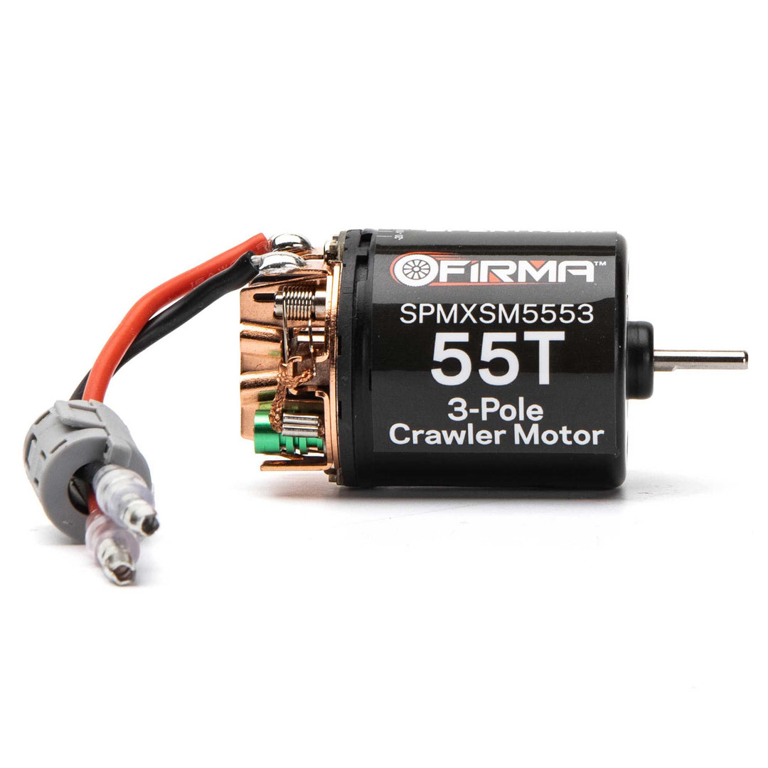 Firma 55T Rebuildable 3-Pole Brushed Crawler Motor Spektrum SPMXSM5553