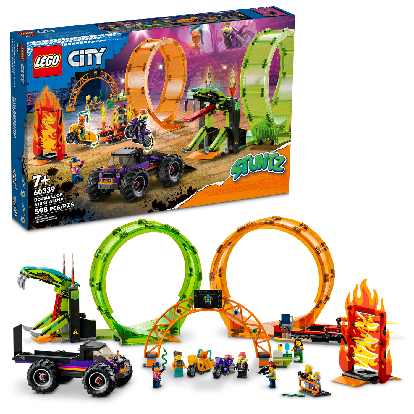 60339 Double Loop Stunt Arena LEGO LEG60339
