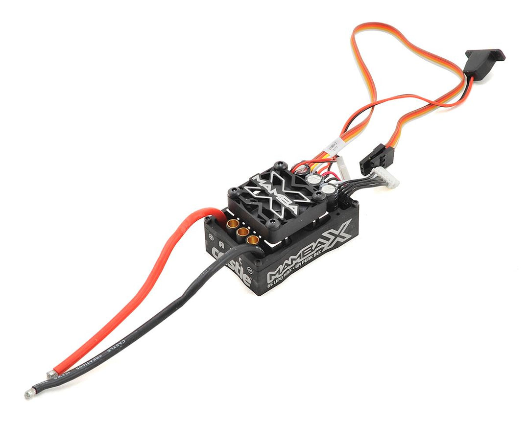 Castle Creations Mamba X Waterproof 1/10 Scale Brushless ESC CSE010015500