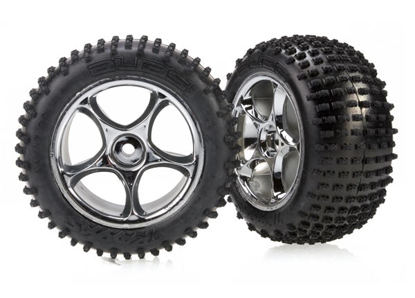 2470R Tires & wheels, assembled (Tracer 2.2" chrome wheels, Alias® 2.2" tires)