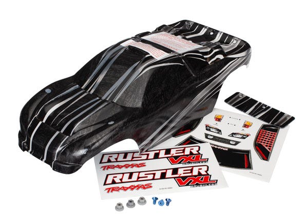 TRA 3719 Body, Rustler® VXL, ProGraphix®