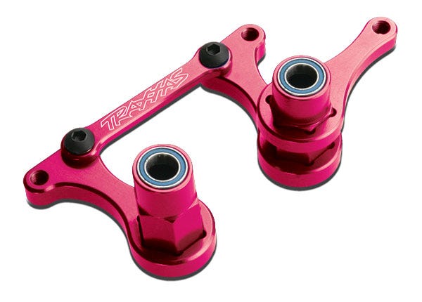 TRA 3743P Anodized Alum Steering pink