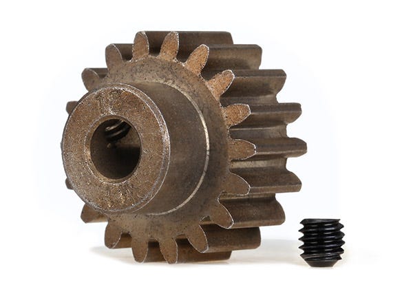 TRA 6491X GEAR, 18-T PINION (1.0 METRIC