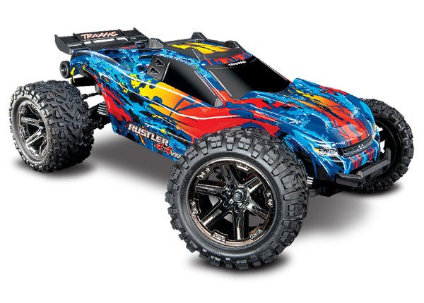 Rustler 4X4 VXL: 1/10 Scale 4X4 Stadium Truck Traxxas 67076-4