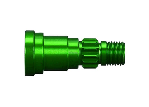 TRA 7768G Stub axle, aluminum green