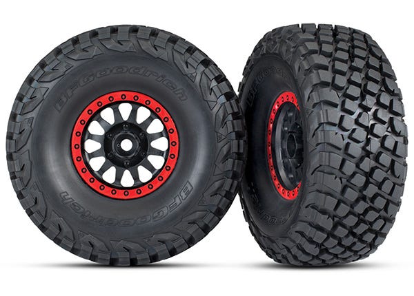 TRA 8474 TIRES AND WHEELS, ASSEMBLED,