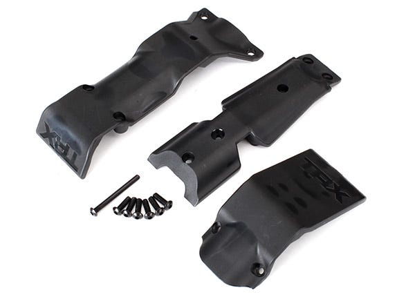 TRA 8637 SKID PLATE SET, FRONT/ SKID