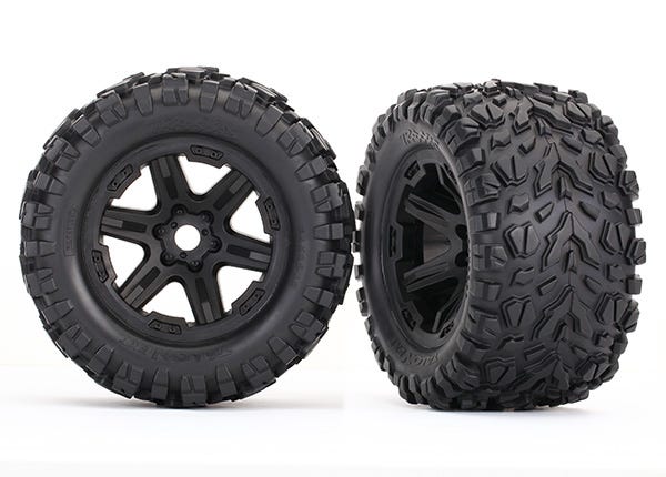 TRA 8672 TRAXXAS 8672 TIRES & WHEELS, ASSEMBLED,