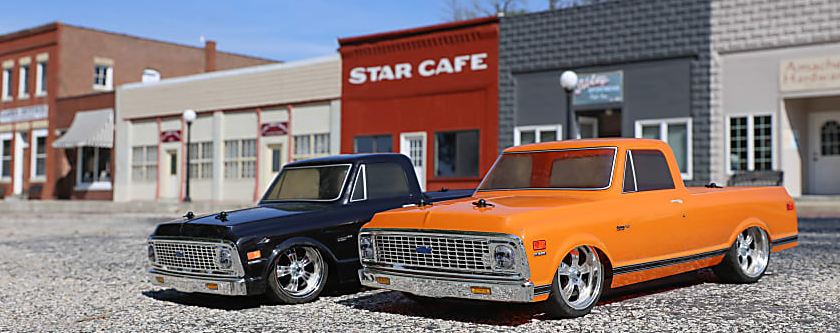 1/10 ’72 Chevy C10 V100 AWD Brushed RTR Losi 03034