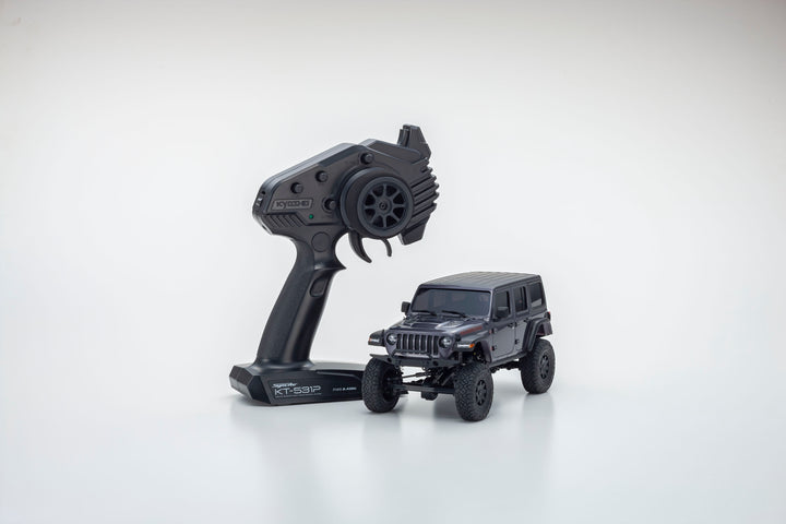 Mini-Z 4x4 Jeep Wrangler Unlimited Rubicon, Granite Crystal Metallic KYOSHO 32521GM