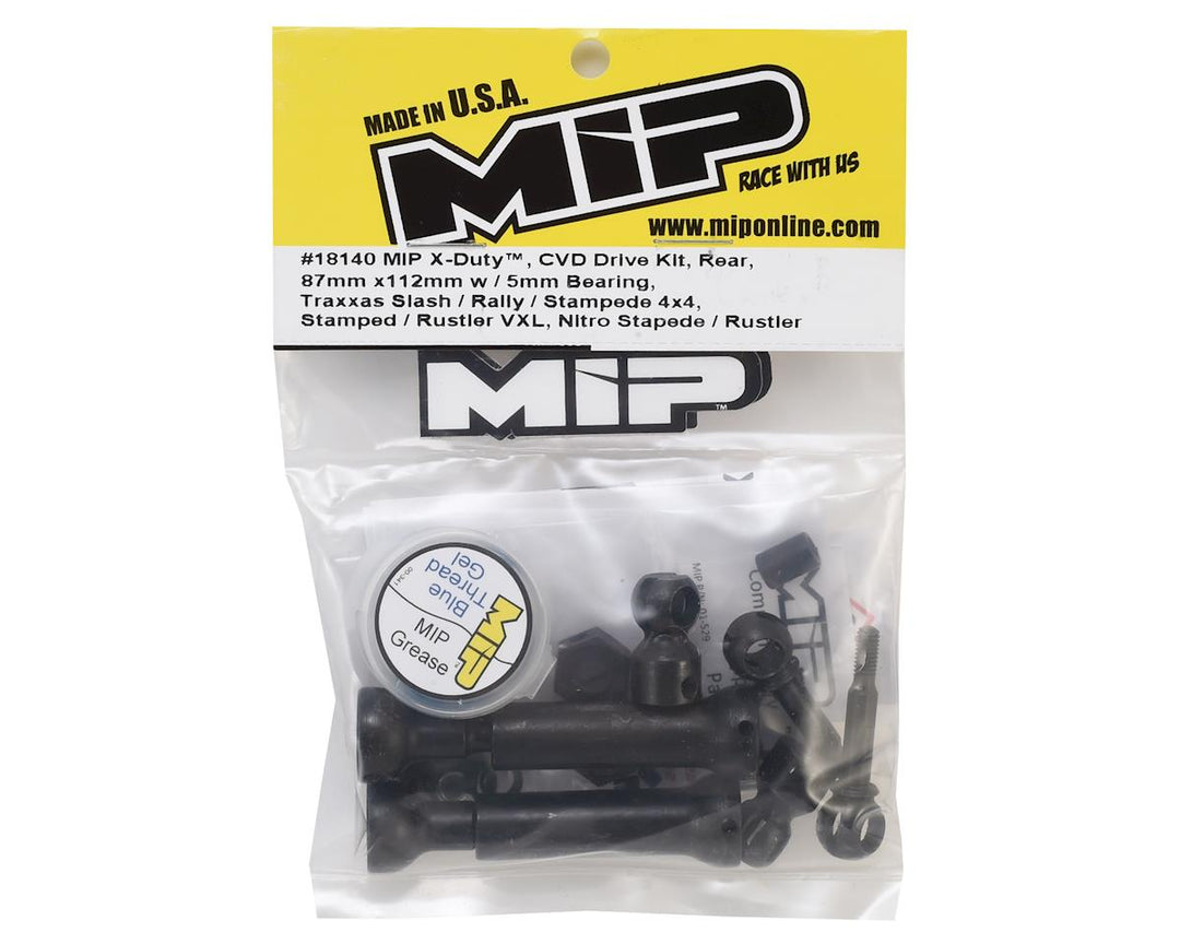 MIP18140 MIP Traxxas X-Duty Rear CVD Drive Kit (Slash, Stampede, Rustler, Rally)