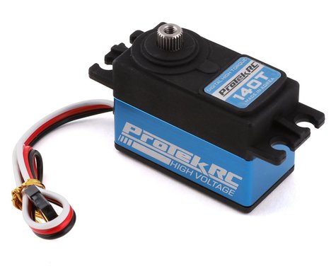 ProTek RC 140T Low Profile High Torque Metal Gear Servo (High Voltage) PTK-140T