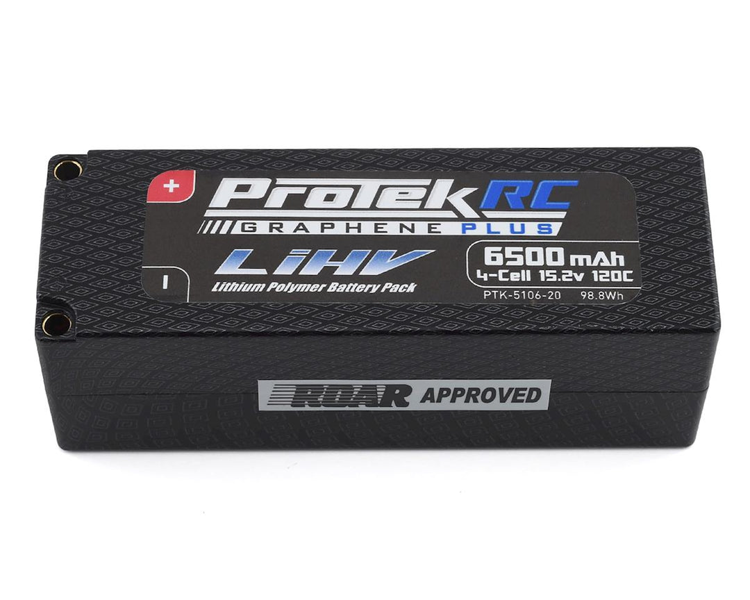 ProTek RC 4S 120C Low IR Si-Graphene + HV LiPo Battery (15.2V/6500mAh) PTK-5106-20