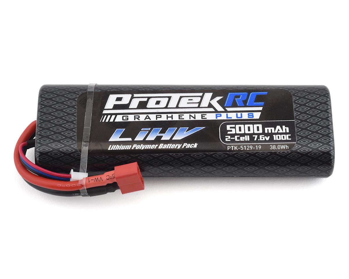 ProTek RC 2S 100C Si-Graphene + HV LiPo Stick Pack TCS Battery (7.6V/5000mAh) PTK-5129-19