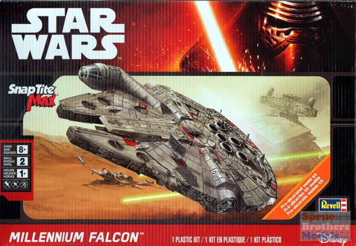 RMX851822 Revell Millenium Falcon Snap Tite Max RMX851822