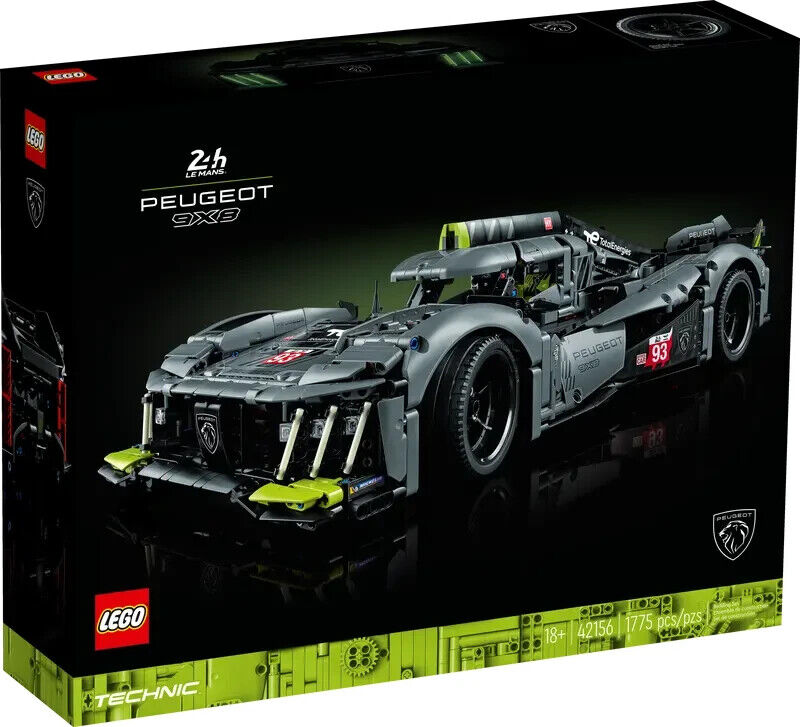 42156 PEUGEOT 9X8 24H Le Mans Hybrid Hypercar LEGO
