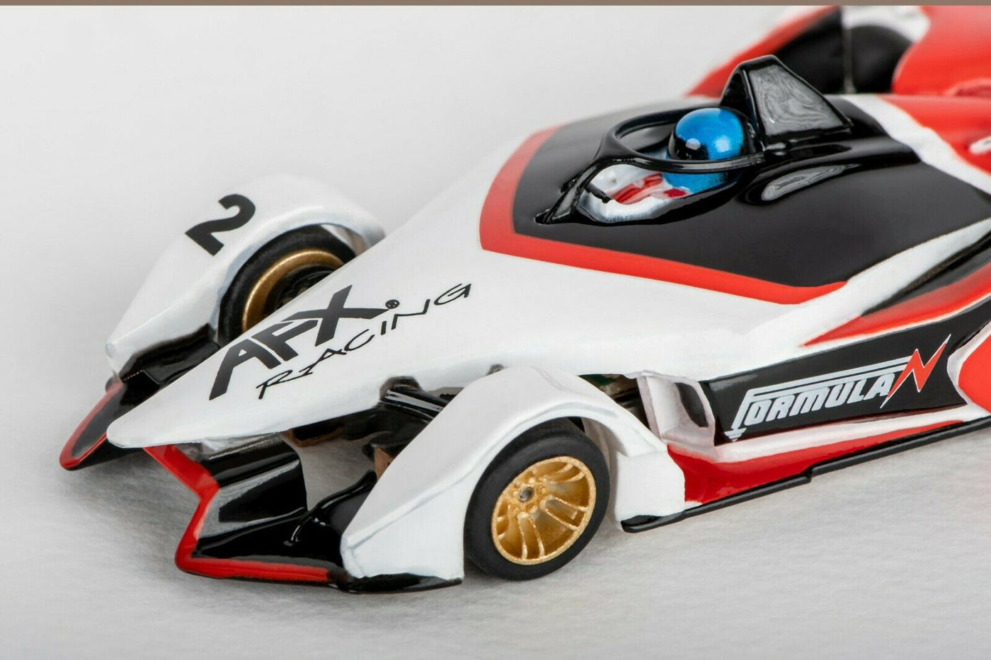 AFX HO Mega G+ Formula N Black/Red/White #2 Slot Race Car AFX22015