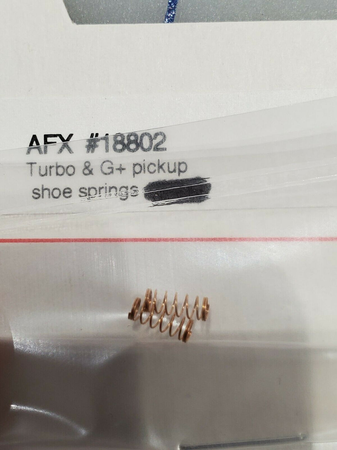 AFX 18802 Turbo G+ pickup shoe spring pair