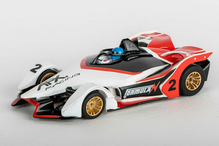 AFX HO Mega G+ Formula N Black/Red/White #2 Slot Race Car AFX22015