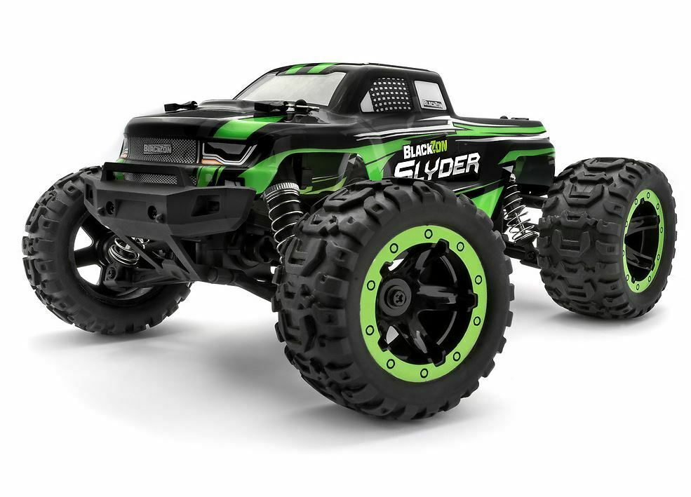 BLACKZON - BZN540100 - Slyder 1/16th RTR 4WD Electric Monster Truck - Green