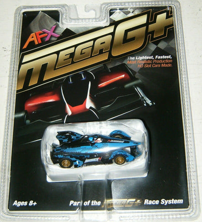 AFX HO Mega G+ Formula N Black & Blue #1 Slot Race Car AFX22039