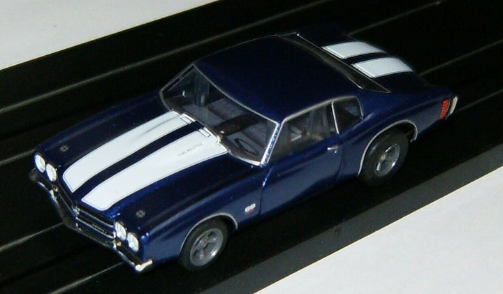 AFX HO Mega G+ 1960's Chevrolet Chevelle Blue