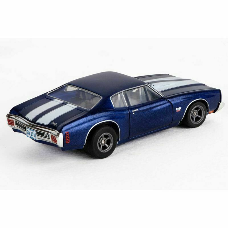 AFX HO Mega G+ 1960's Chevrolet Chevelle Blue