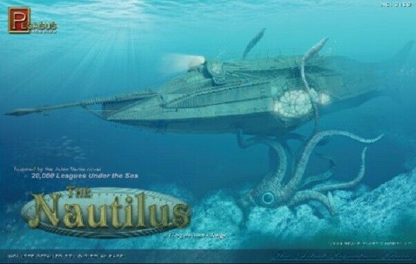Nautilus Submarine Kit 1:144 PGS9120 Pegasus