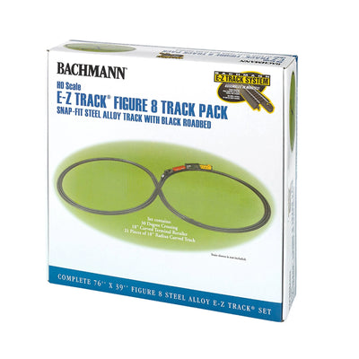 HO Steel EZ Figure 8 Track Pack Bachmann BAC44487