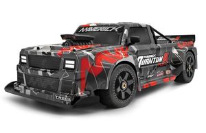 QuantumR Flux 4S 1/8 4WD Race Truck - Grey / Red MVK150313