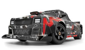 QuantumR Flux 4S 1/8 4WD Race Truck - Grey / Red MVK150313