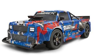 Quantum R Flux 4S 1/8 4WD Race Truck - Blue / Red