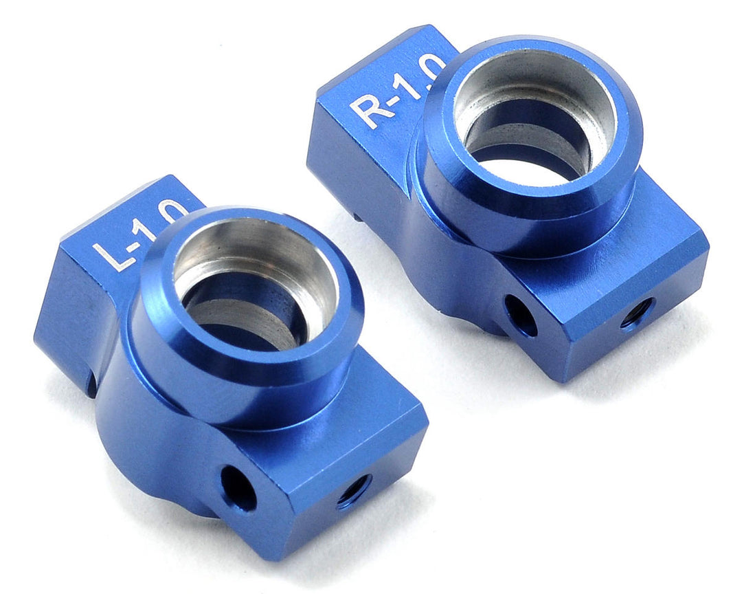 SPTSTUM 519-1B ST Racing Concepts 1° SP2 Style Aluminum Rear Hub Carrier Set (Blue)